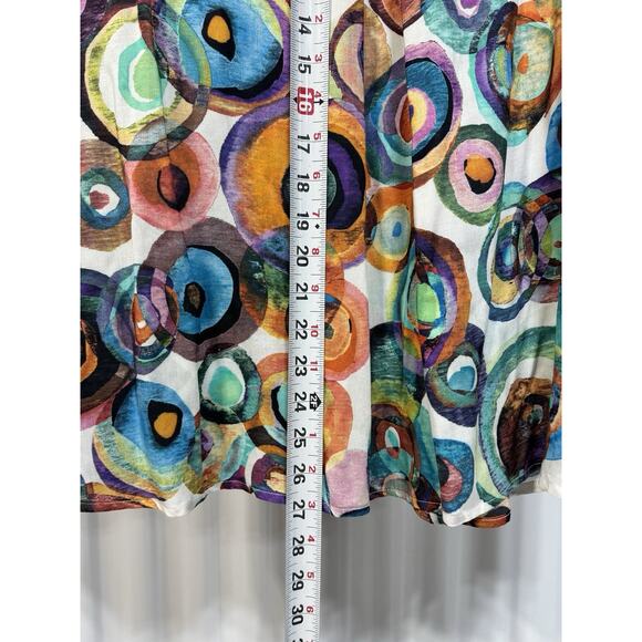 NICHE Nilgun Derman NWT Paloma Poppies Size XL Artsy Colorful - Picture 7 of 9
